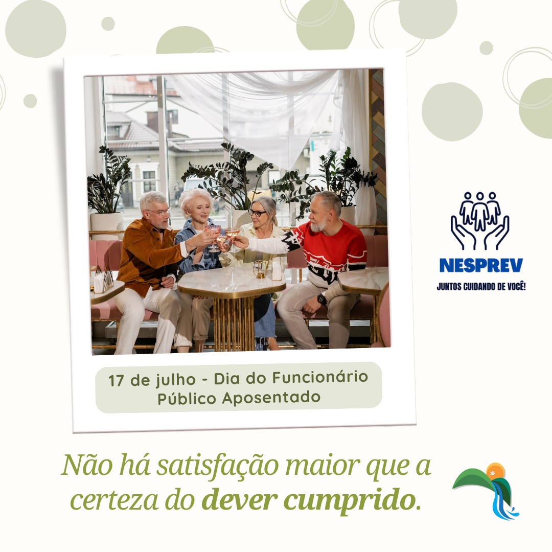 Dia do Funcionário Público Aposentado