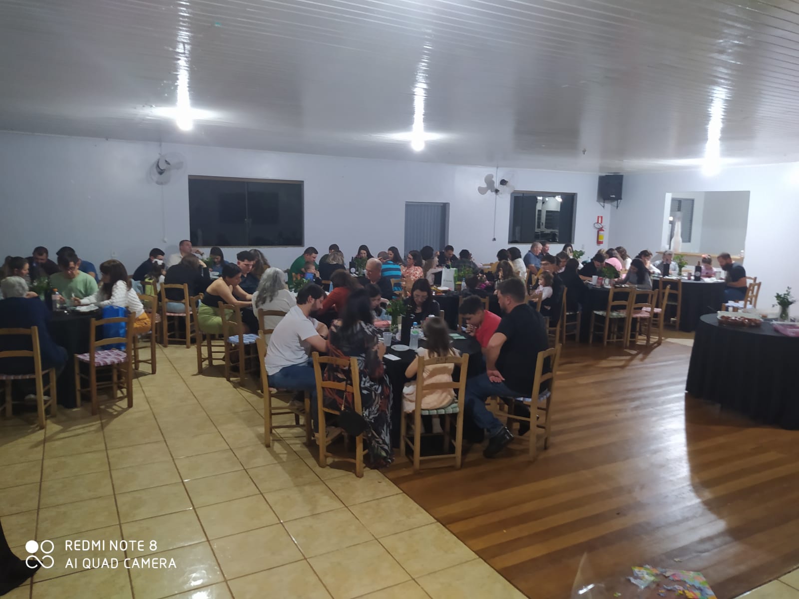 Jantar Bingo em comemoração ao Dia do Funcionário Público Aposentado.